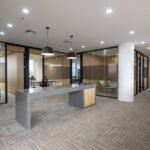 Clean water bar in open office