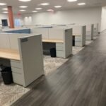 Clean post construction office