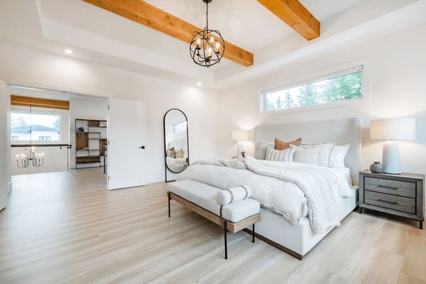 Clean and fresh bedroom